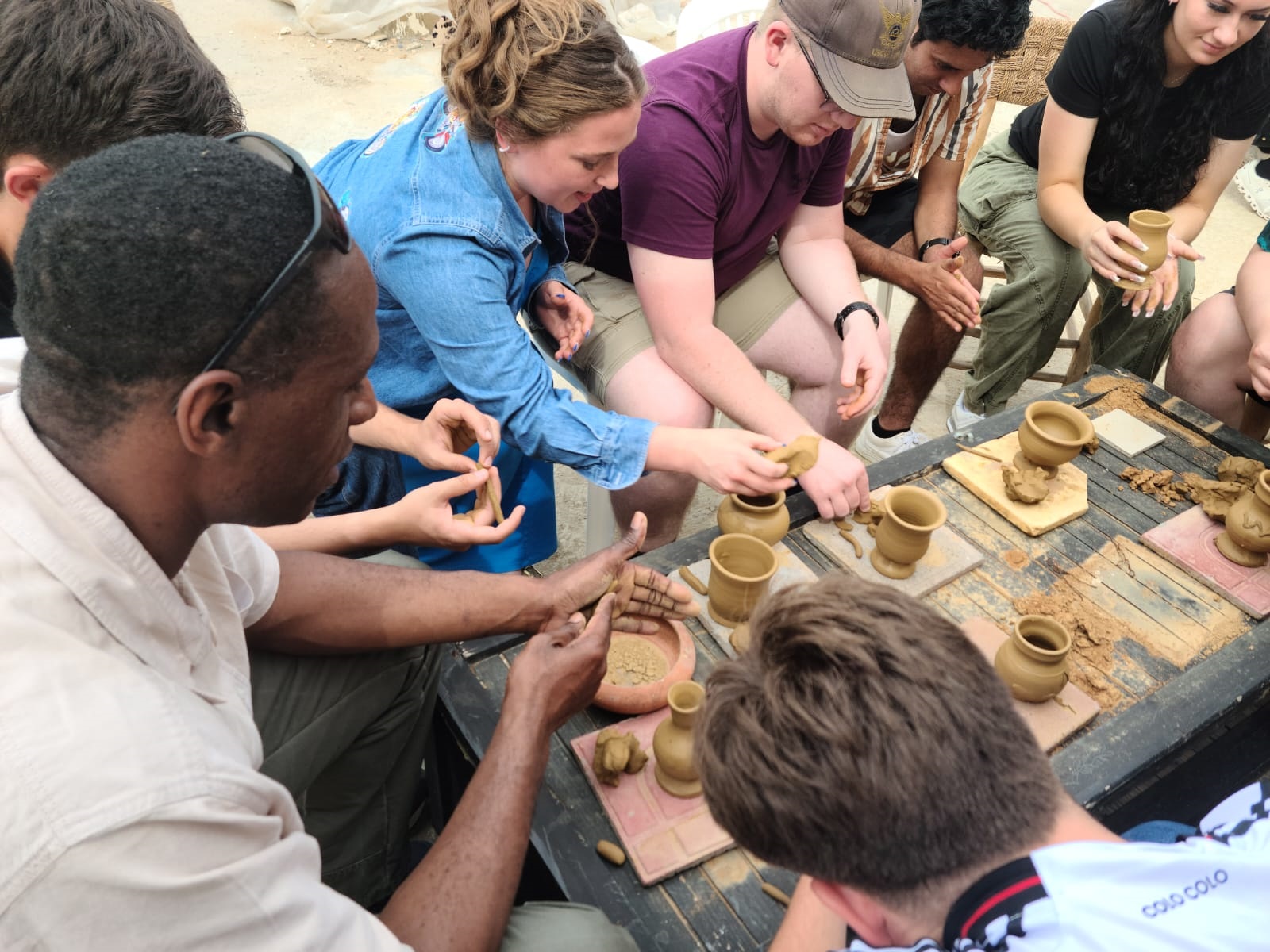 Ceramic pottery making