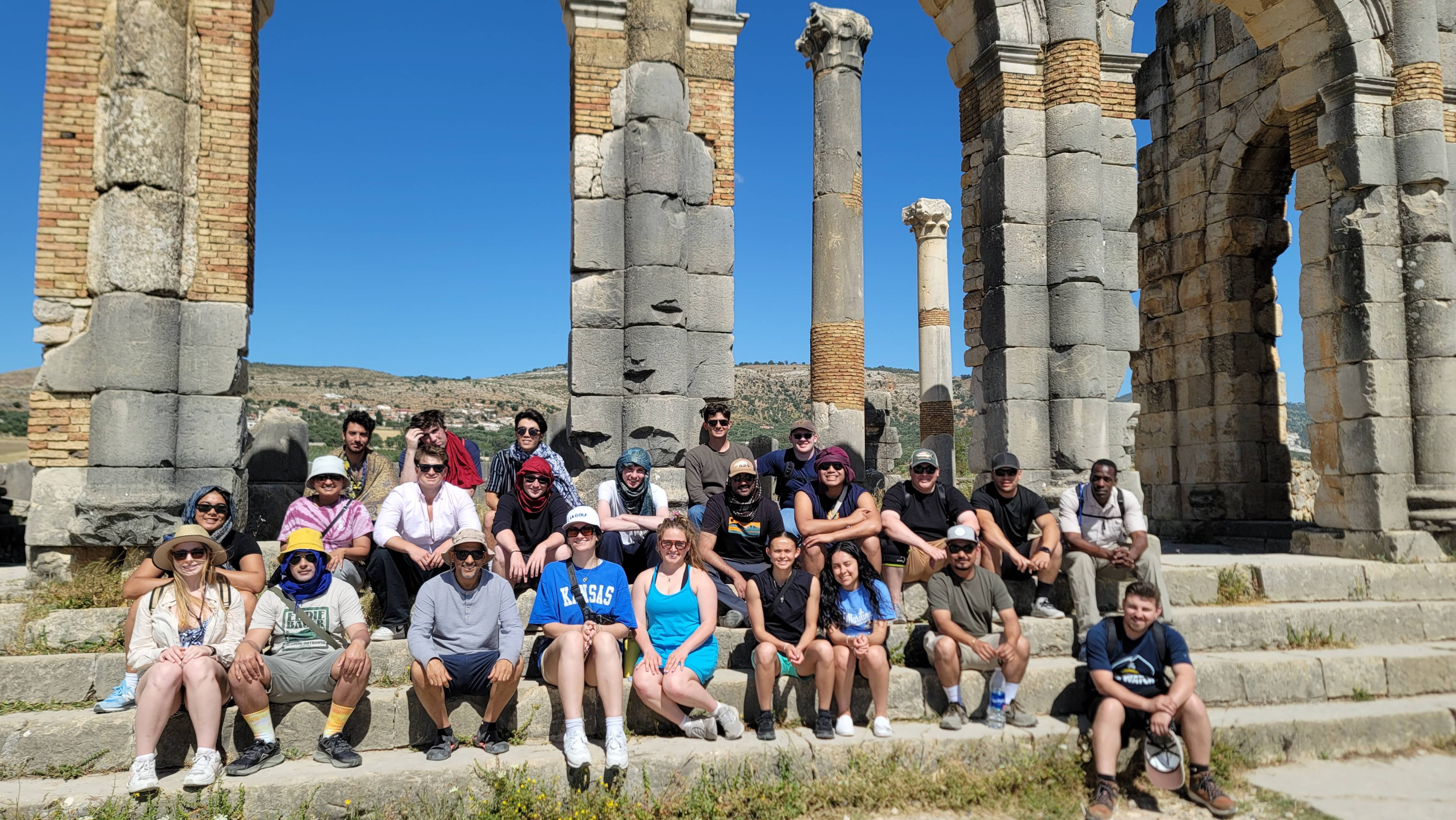Volubilis group photo
