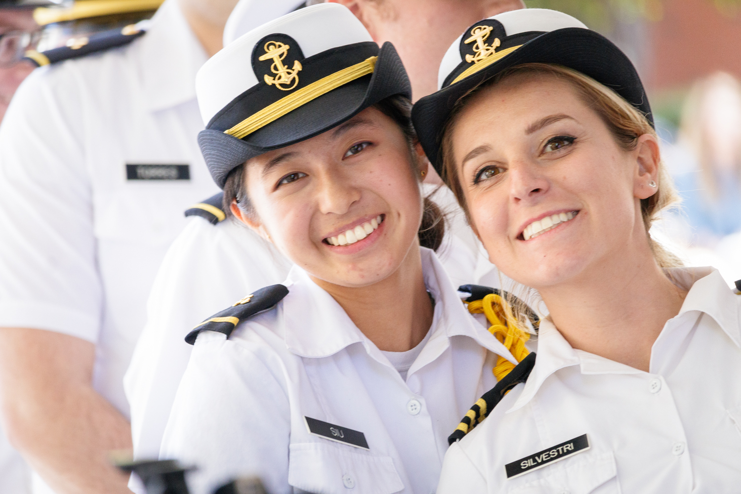 Cadets at Commencement