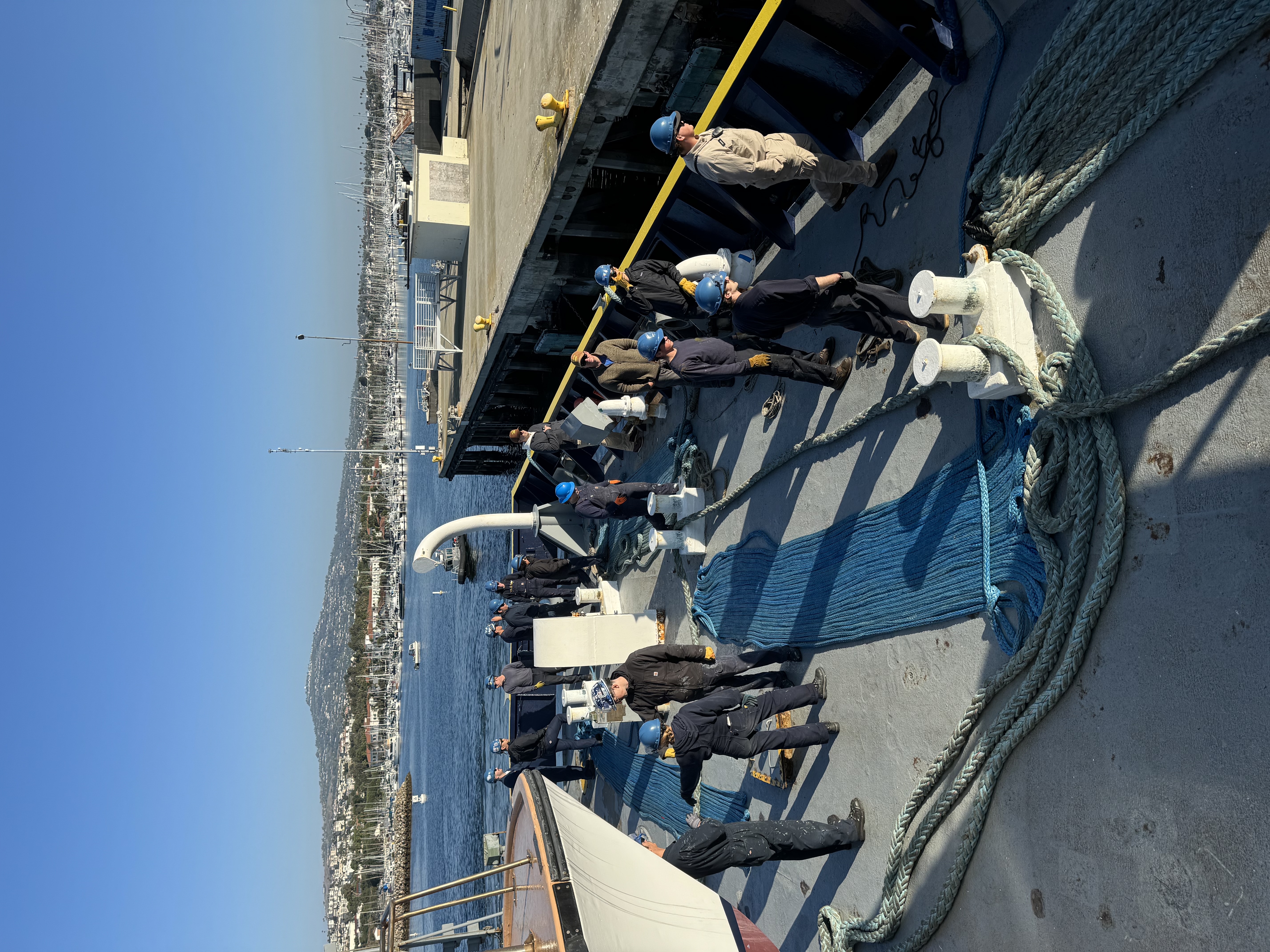 Mooring team