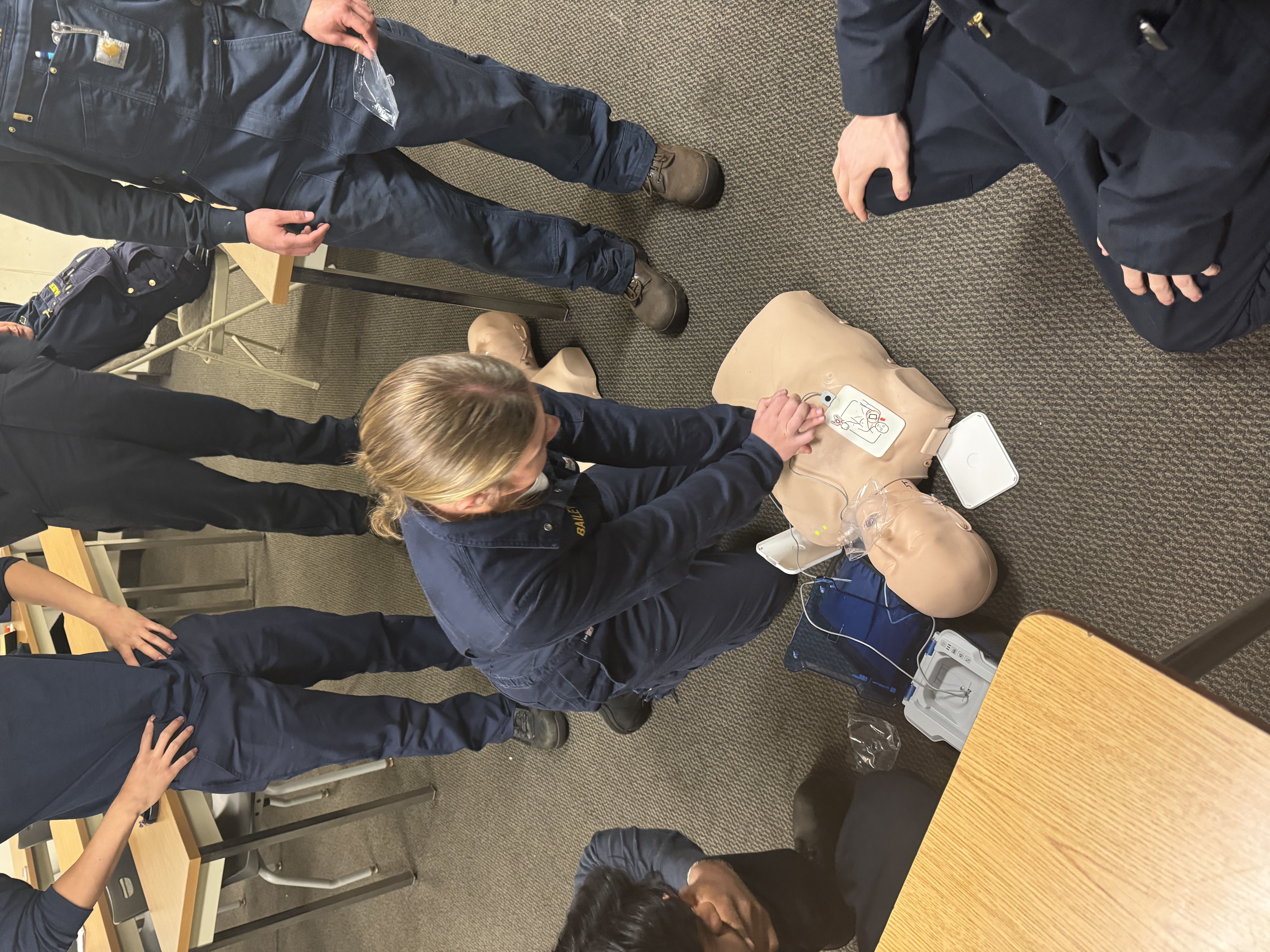 CPR training
